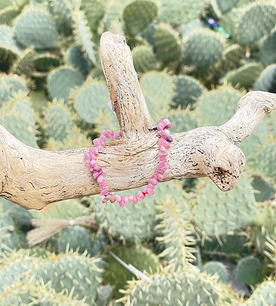 BRACELET TOURMALINE ROSE LA BELLE BOBO