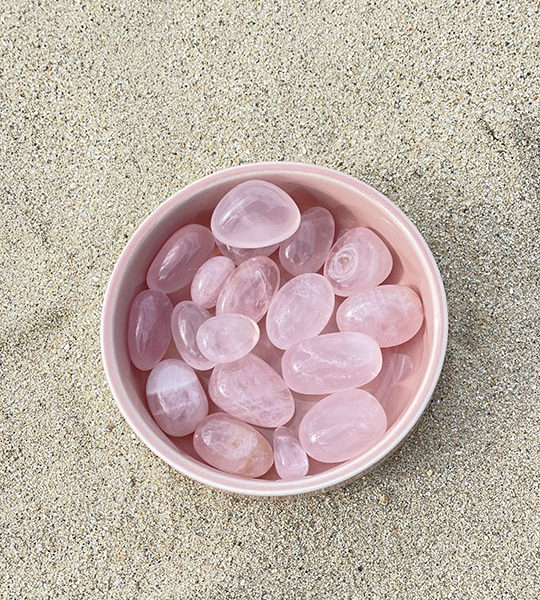 PIERRE ROULEE QUARTZ ROSE LA BELLE BOBO